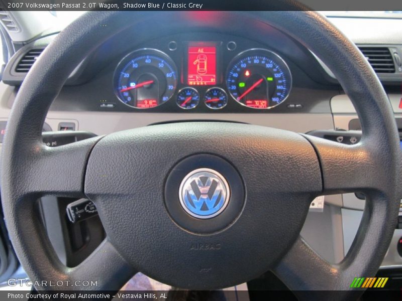 Shadow Blue / Classic Grey 2007 Volkswagen Passat 2.0T Wagon