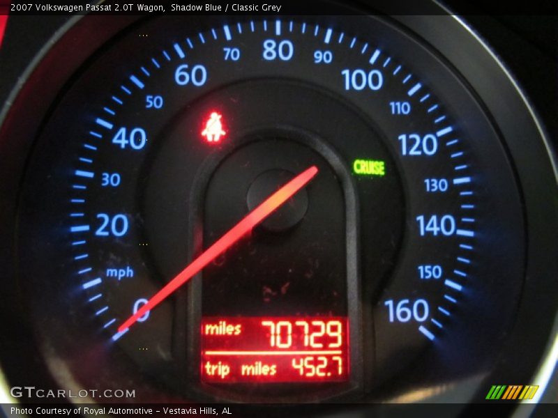 Shadow Blue / Classic Grey 2007 Volkswagen Passat 2.0T Wagon