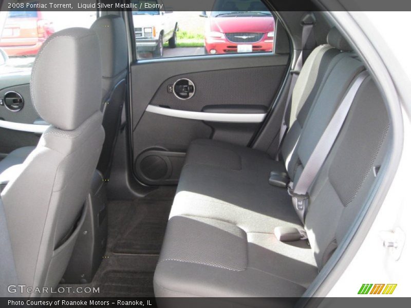 Liquid Silver Metallic / Ebony 2008 Pontiac Torrent