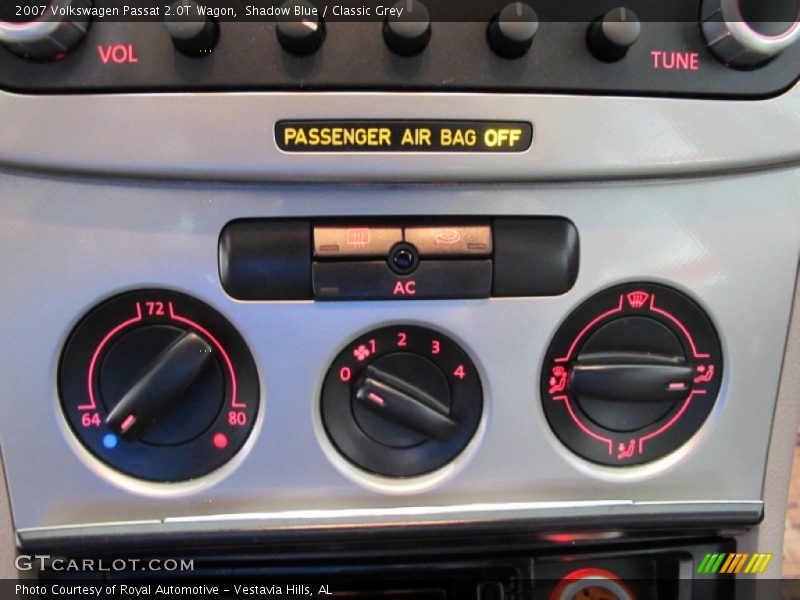 Shadow Blue / Classic Grey 2007 Volkswagen Passat 2.0T Wagon