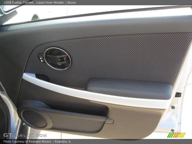 Liquid Silver Metallic / Ebony 2008 Pontiac Torrent
