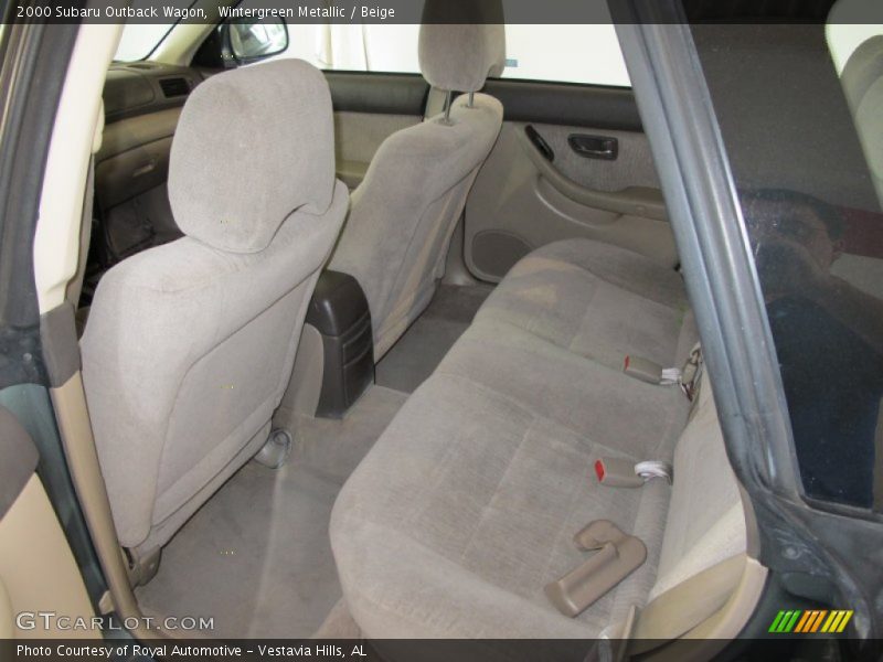 Wintergreen Metallic / Beige 2000 Subaru Outback Wagon