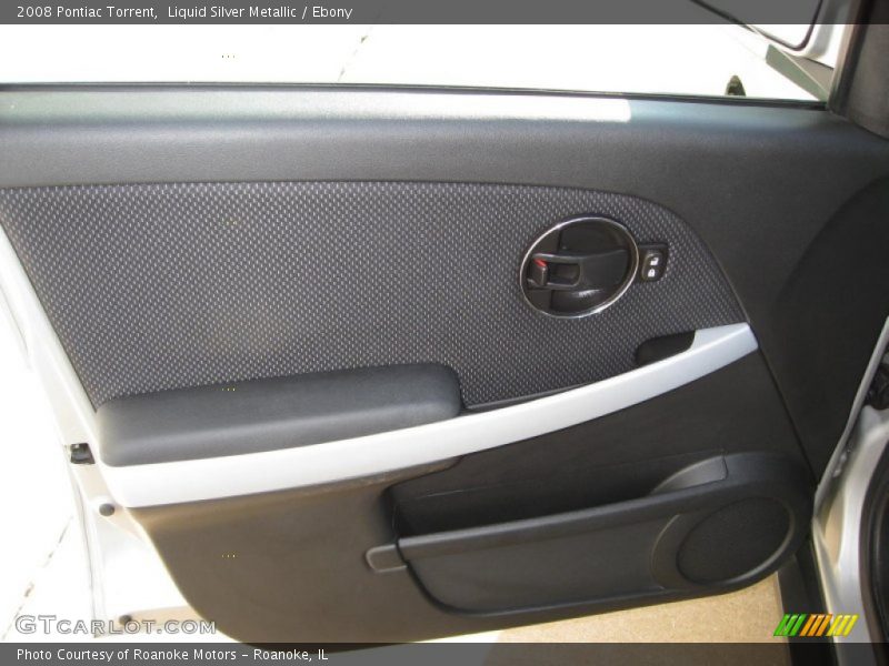 Liquid Silver Metallic / Ebony 2008 Pontiac Torrent
