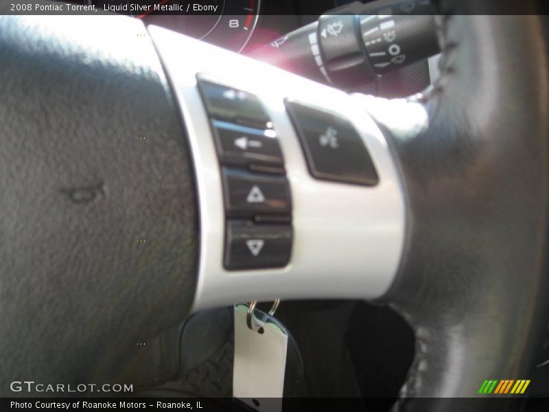 Liquid Silver Metallic / Ebony 2008 Pontiac Torrent