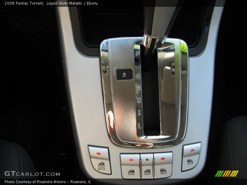 Liquid Silver Metallic / Ebony 2008 Pontiac Torrent