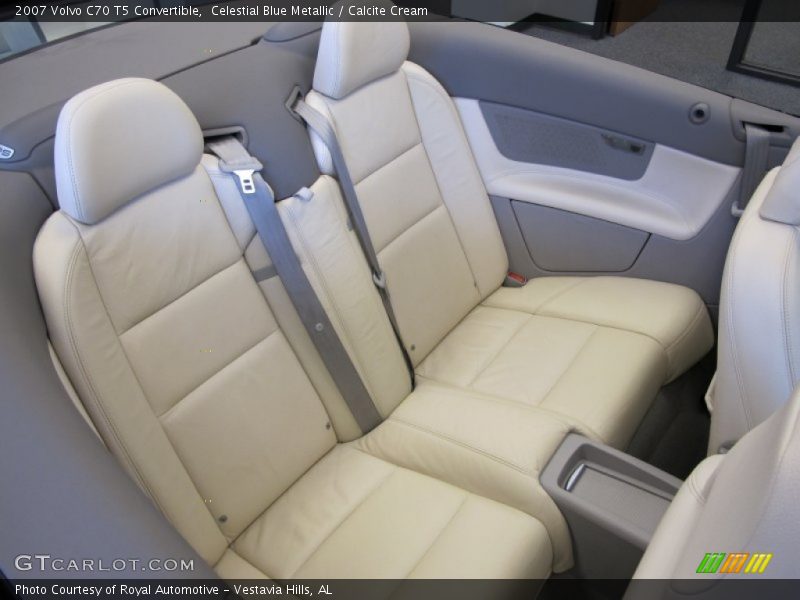 Celestial Blue Metallic / Calcite Cream 2007 Volvo C70 T5 Convertible