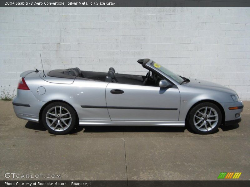  2004 9-3 Aero Convertible Silver Metallic