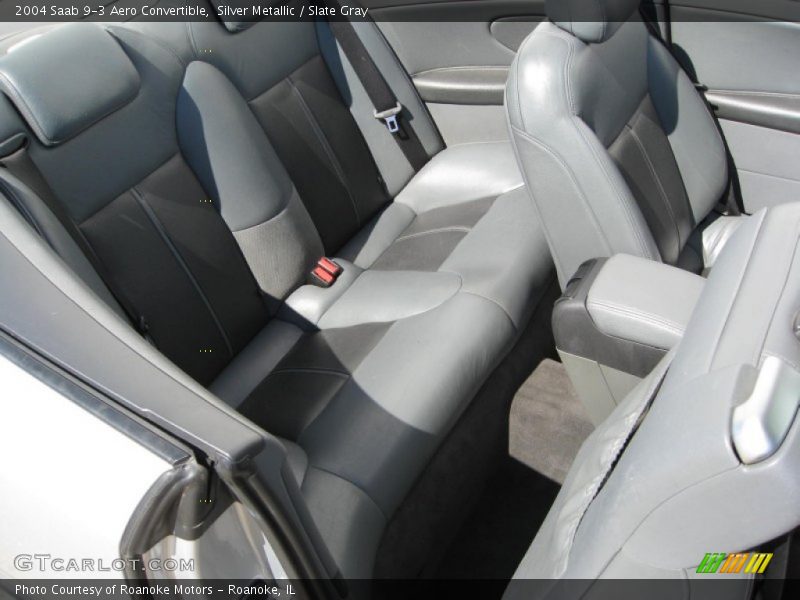  2004 9-3 Aero Convertible Slate Gray Interior