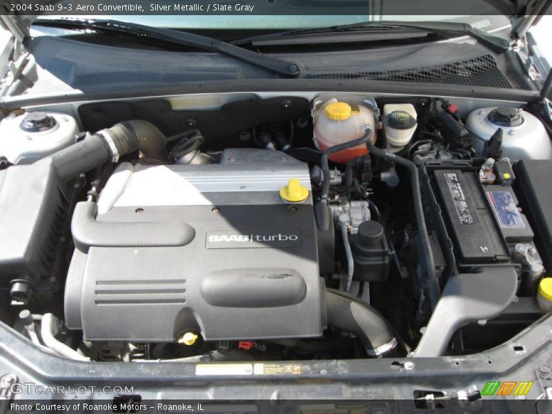  2004 9-3 Aero Convertible Engine - 2.0 Liter Turbocharged DOHC 16-Valve 4 Cylinder