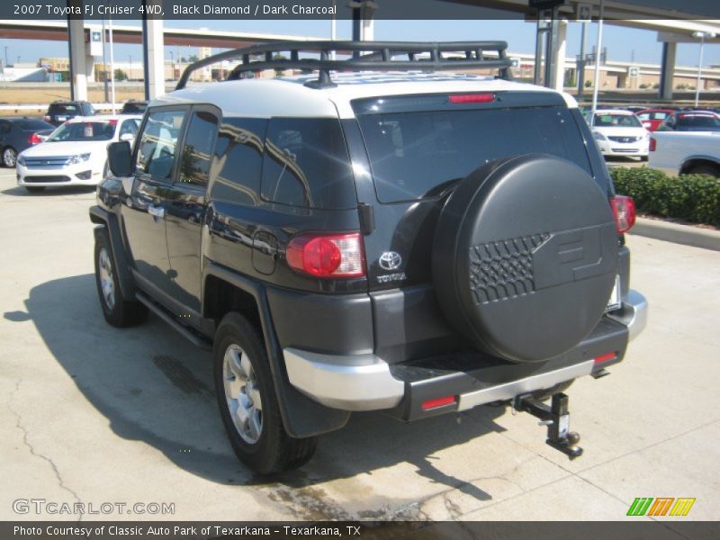 Black Diamond / Dark Charcoal 2007 Toyota FJ Cruiser 4WD