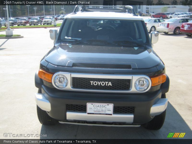 Black Diamond / Dark Charcoal 2007 Toyota FJ Cruiser 4WD