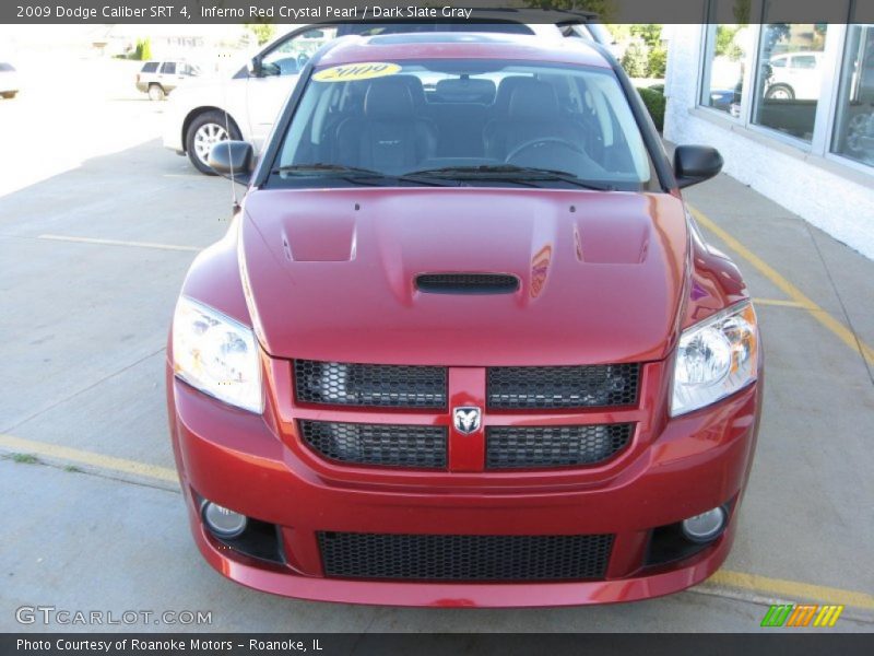  2009 Caliber SRT 4 Inferno Red Crystal Pearl