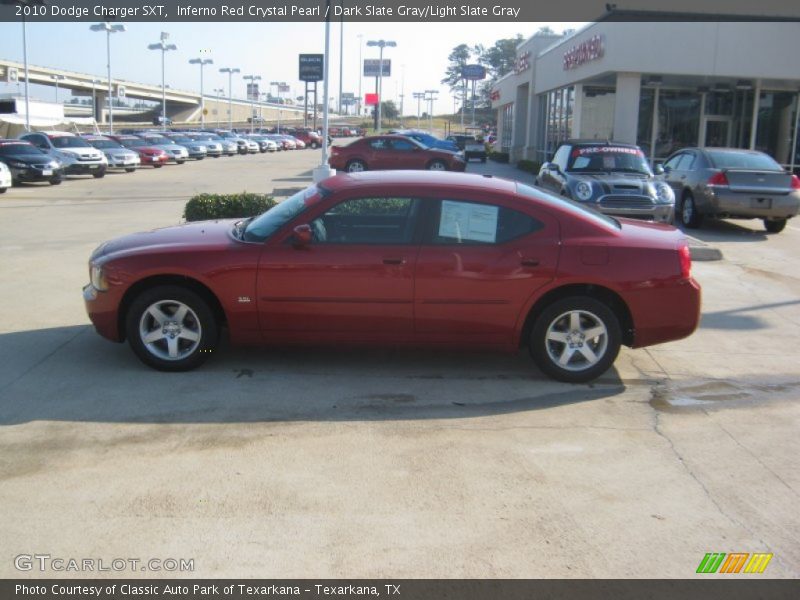 Inferno Red Crystal Pearl / Dark Slate Gray/Light Slate Gray 2010 Dodge Charger SXT