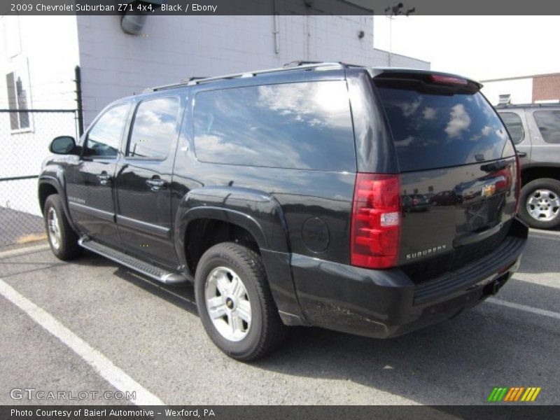 Black / Ebony 2009 Chevrolet Suburban Z71 4x4