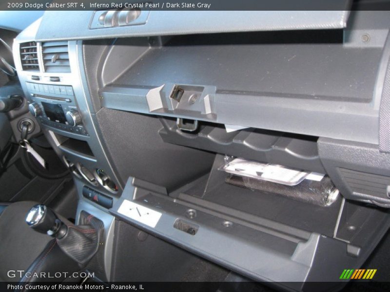Inferno Red Crystal Pearl / Dark Slate Gray 2009 Dodge Caliber SRT 4