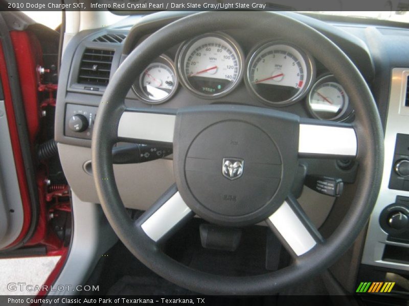 Inferno Red Crystal Pearl / Dark Slate Gray/Light Slate Gray 2010 Dodge Charger SXT