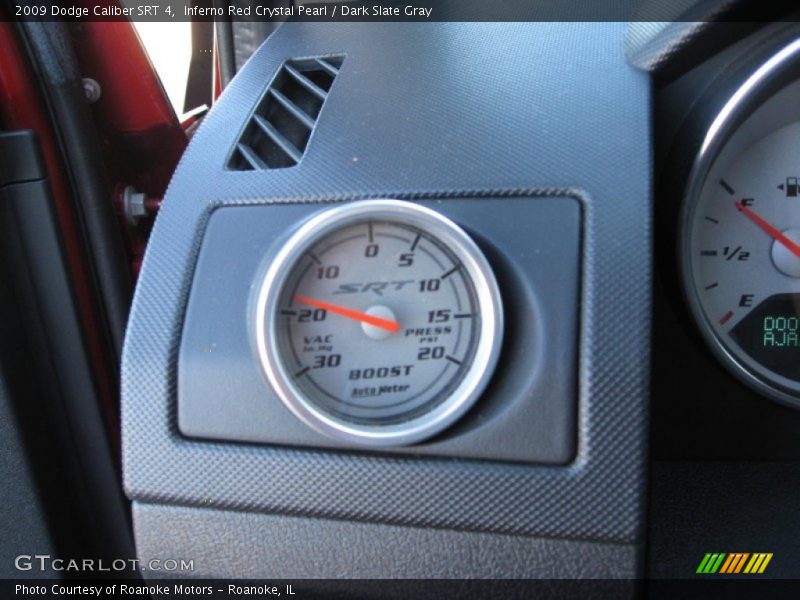 Inferno Red Crystal Pearl / Dark Slate Gray 2009 Dodge Caliber SRT 4