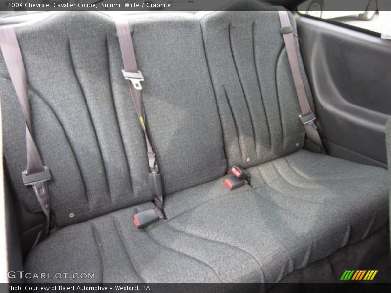 Summit White / Graphite 2004 Chevrolet Cavalier Coupe