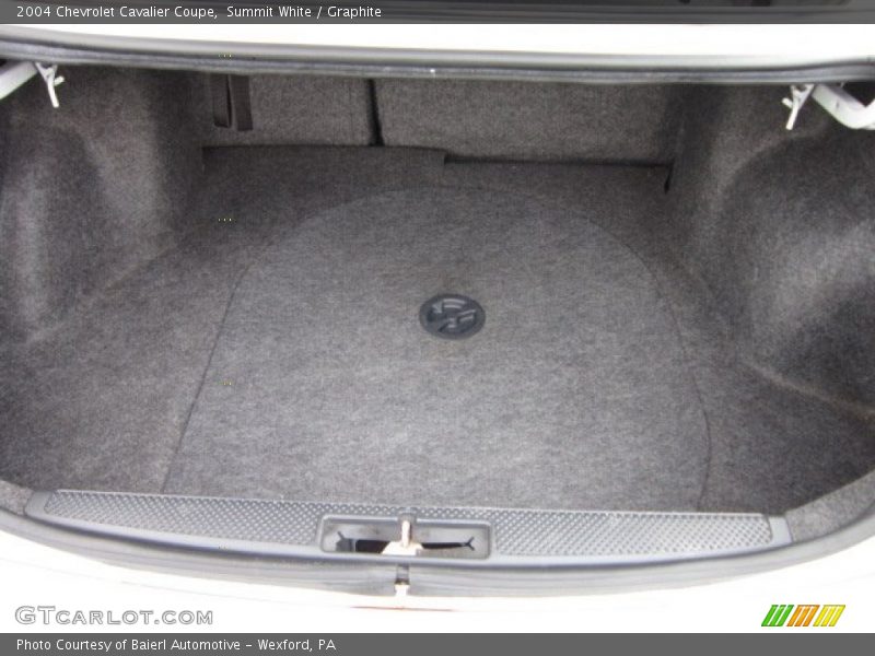 Summit White / Graphite 2004 Chevrolet Cavalier Coupe