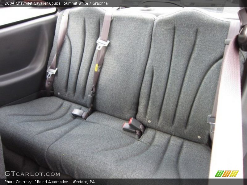 Summit White / Graphite 2004 Chevrolet Cavalier Coupe