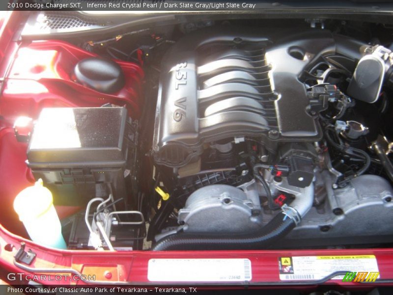 Inferno Red Crystal Pearl / Dark Slate Gray/Light Slate Gray 2010 Dodge Charger SXT