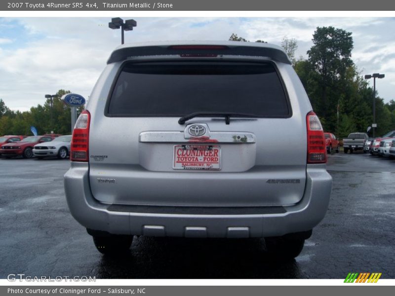 Titanium Metallic / Stone 2007 Toyota 4Runner SR5 4x4