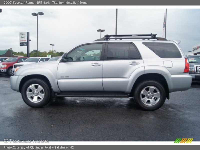 Titanium Metallic / Stone 2007 Toyota 4Runner SR5 4x4