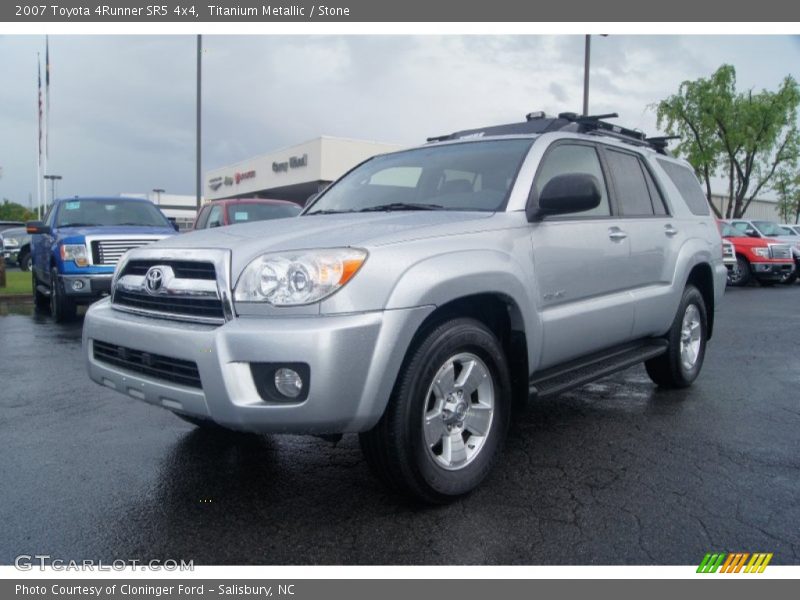 Titanium Metallic / Stone 2007 Toyota 4Runner SR5 4x4