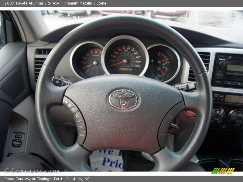 Titanium Metallic / Stone 2007 Toyota 4Runner SR5 4x4