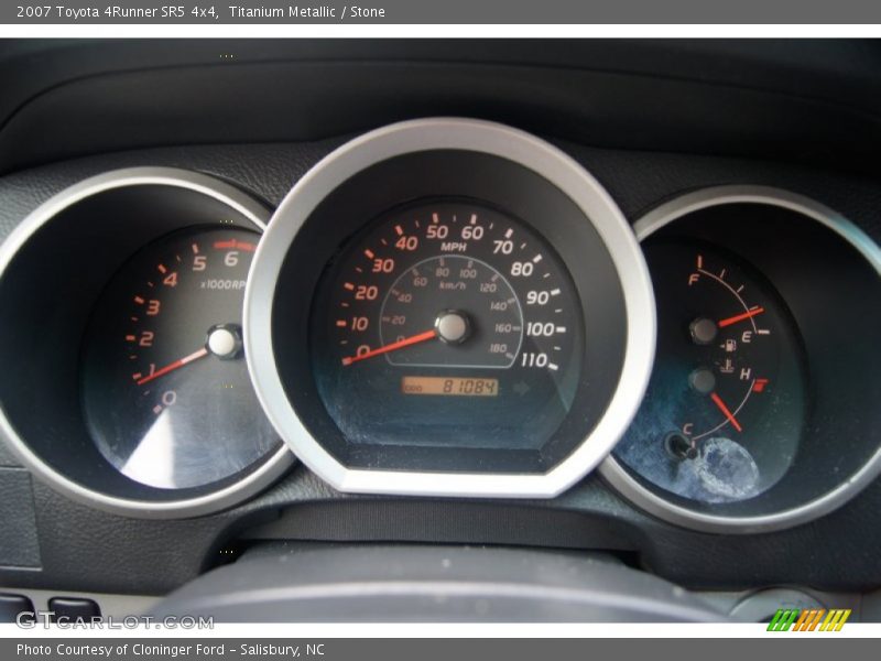 Titanium Metallic / Stone 2007 Toyota 4Runner SR5 4x4