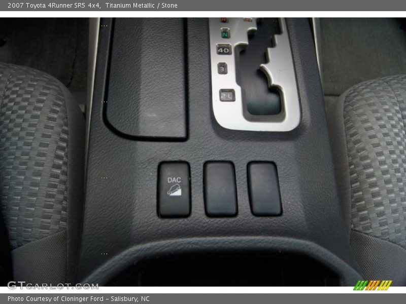 Titanium Metallic / Stone 2007 Toyota 4Runner SR5 4x4