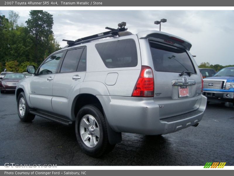 Titanium Metallic / Stone 2007 Toyota 4Runner SR5 4x4