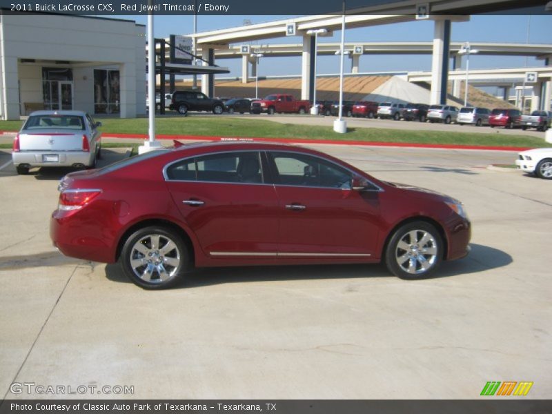 Red Jewel Tintcoat / Ebony 2011 Buick LaCrosse CXS