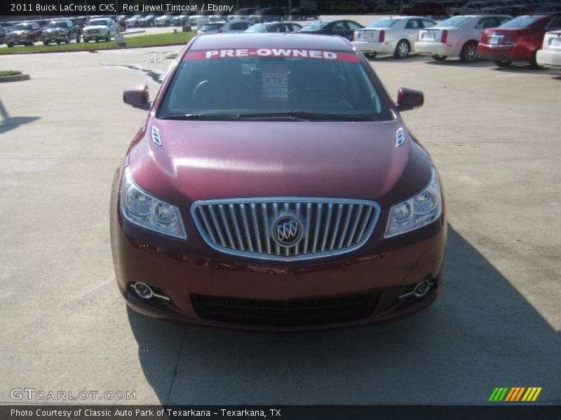 Red Jewel Tintcoat / Ebony 2011 Buick LaCrosse CXS