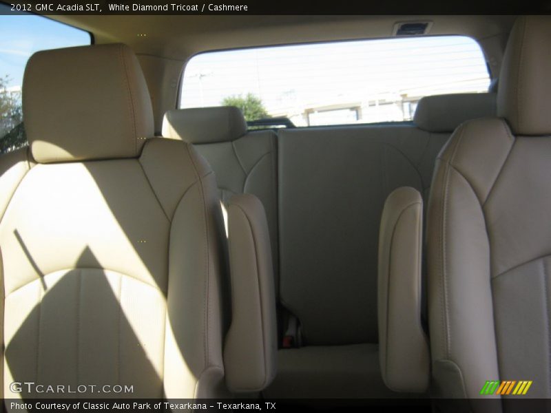 White Diamond Tricoat / Cashmere 2012 GMC Acadia SLT