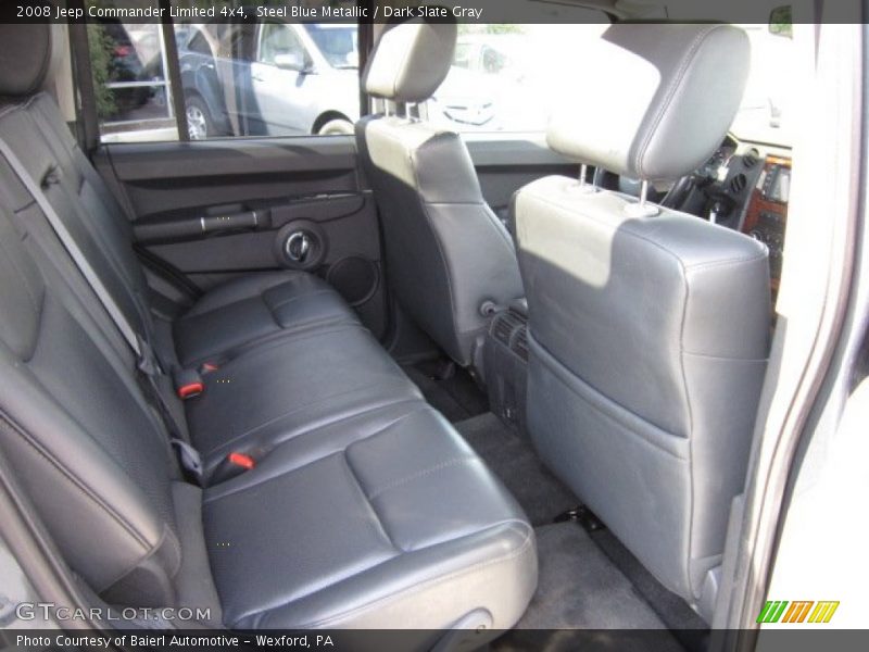 Steel Blue Metallic / Dark Slate Gray 2008 Jeep Commander Limited 4x4