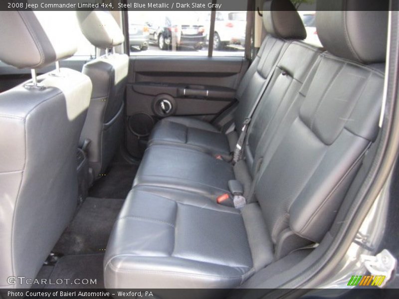 Steel Blue Metallic / Dark Slate Gray 2008 Jeep Commander Limited 4x4