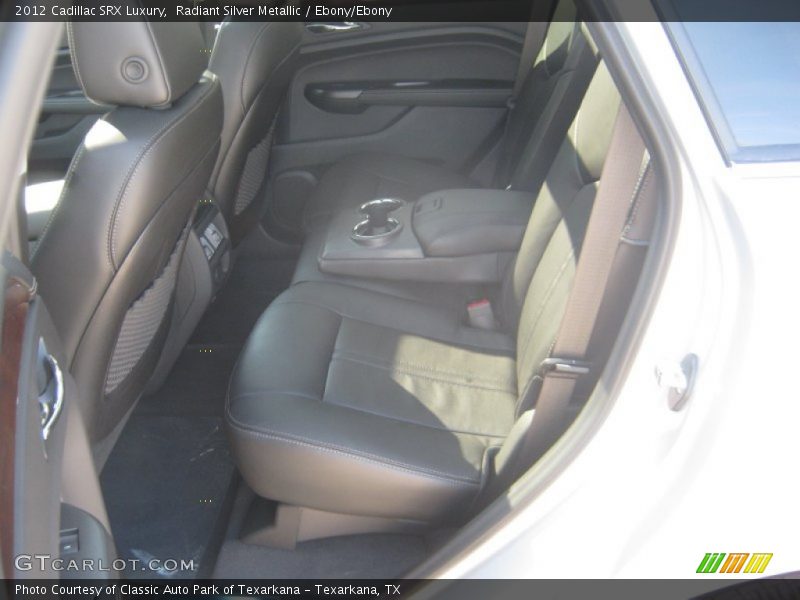 Radiant Silver Metallic / Ebony/Ebony 2012 Cadillac SRX Luxury