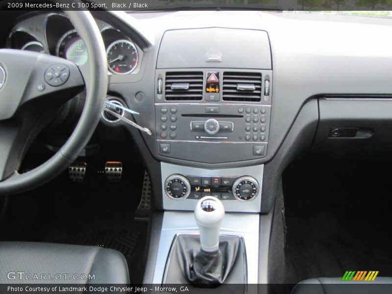 Black / Black 2009 Mercedes-Benz C 300 Sport