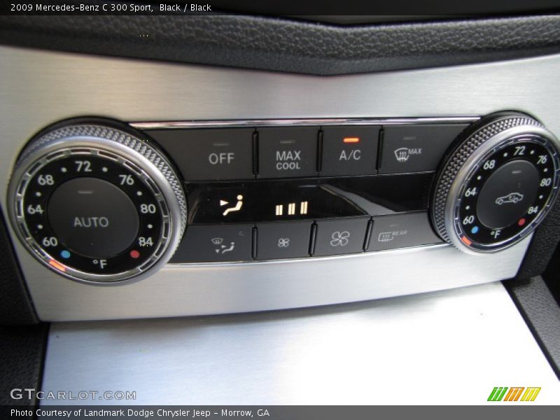 Black / Black 2009 Mercedes-Benz C 300 Sport