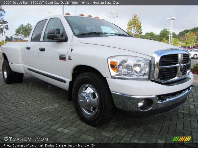 Front 3/4 View of 2007 Ram 3500 SLT Quad Cab Dually