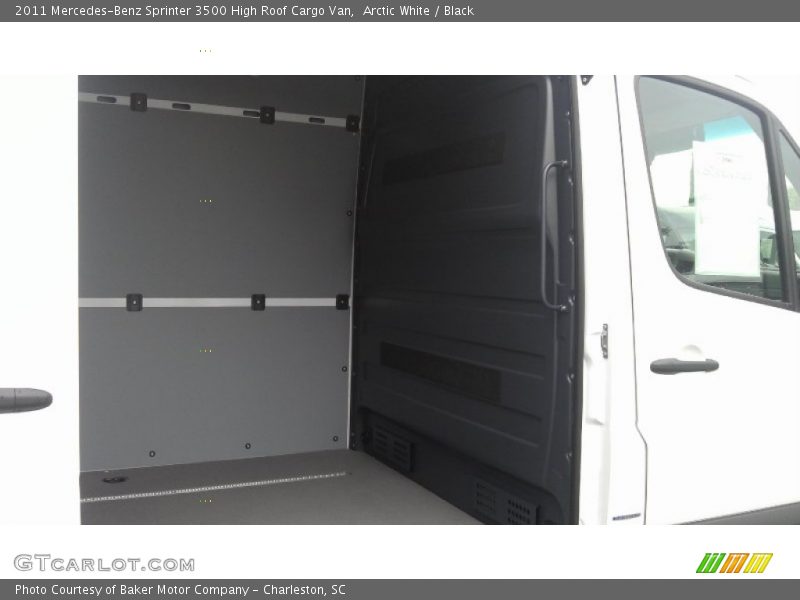 Arctic White / Black 2011 Mercedes-Benz Sprinter 3500 High Roof Cargo Van