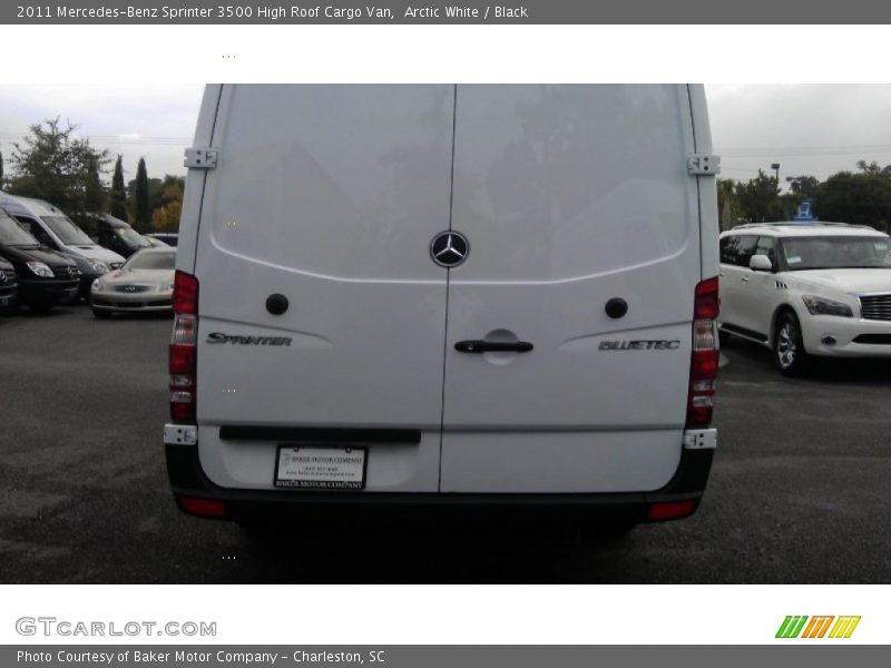 Arctic White / Black 2011 Mercedes-Benz Sprinter 3500 High Roof Cargo Van