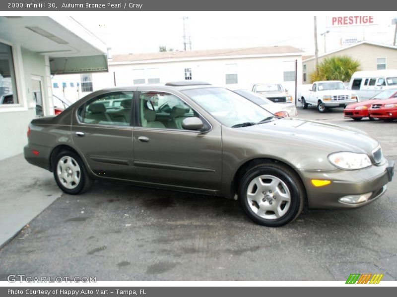 Autumn Bronze Pearl / Gray 2000 Infiniti I 30