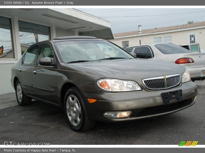 Autumn Bronze Pearl / Gray 2000 Infiniti I 30