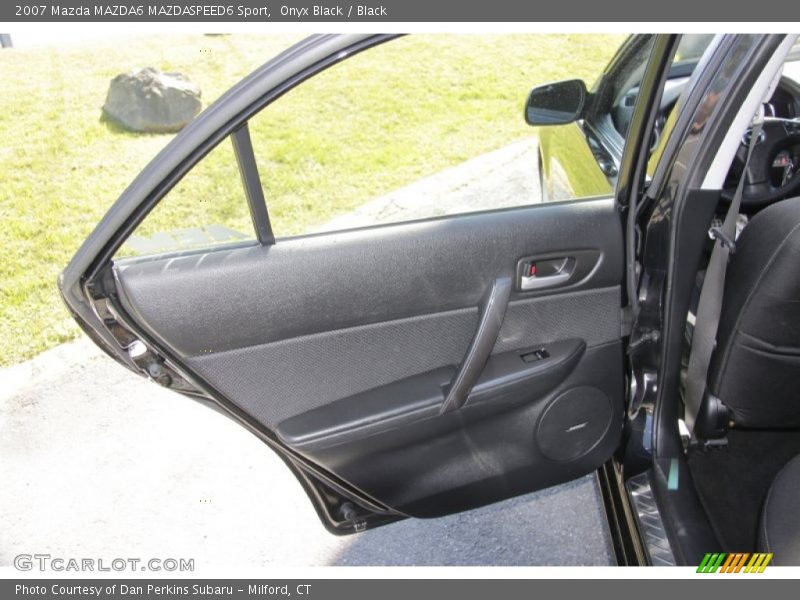 Onyx Black / Black 2007 Mazda MAZDA6 MAZDASPEED6 Sport