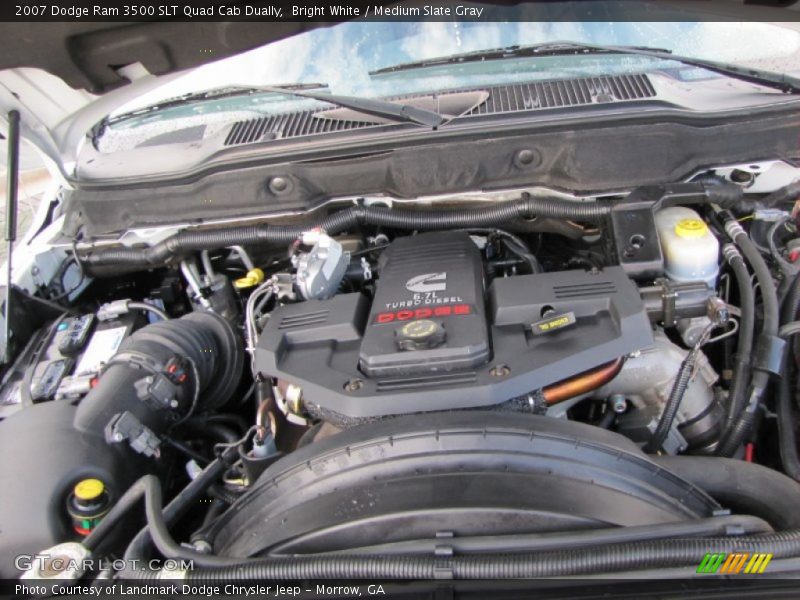  2007 Ram 3500 SLT Quad Cab Dually Engine - 6.7 Liter OHV 24-Valve Turbo Diesel Inline 6 Cylinder