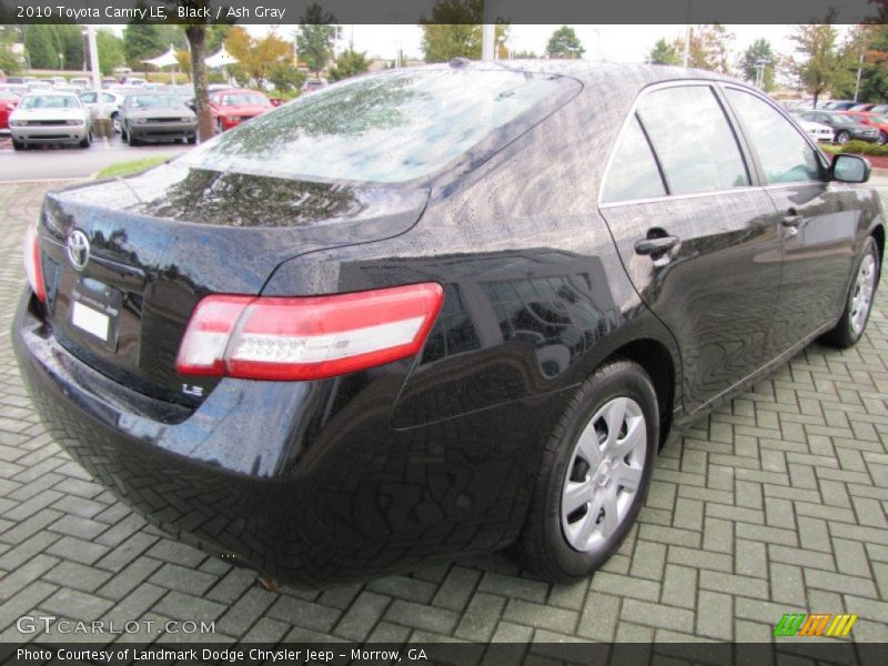 Black / Ash Gray 2010 Toyota Camry LE