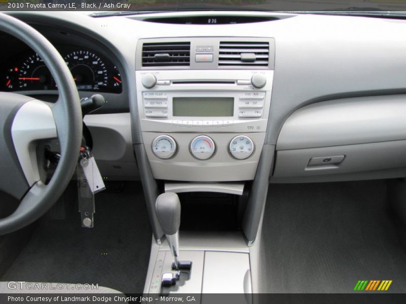 Black / Ash Gray 2010 Toyota Camry LE