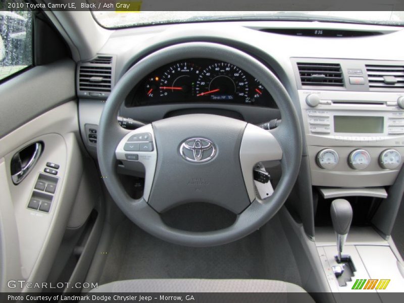 Black / Ash Gray 2010 Toyota Camry LE